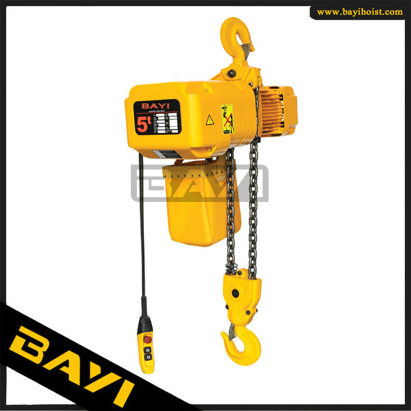 HBYSK 5T electric chain hoist,various capacity