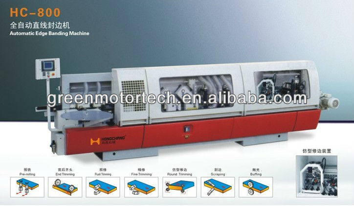 HC-800 new manual automatic edge banding machine