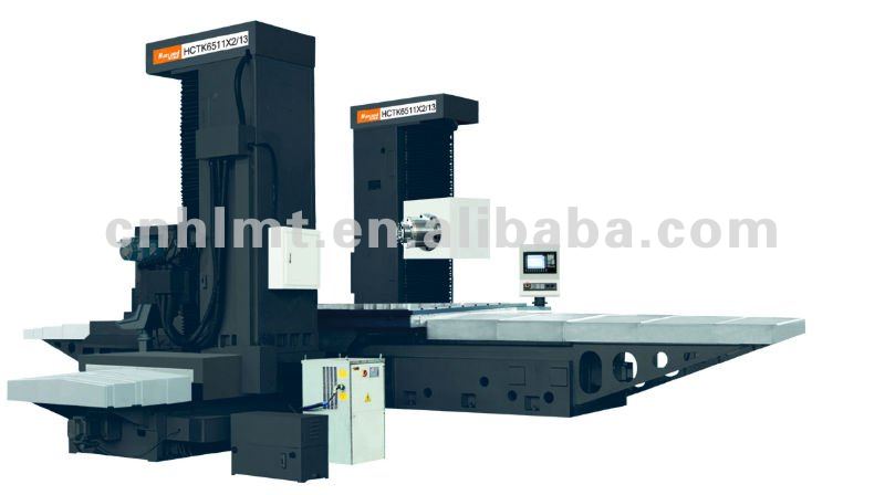 HCTK6511X2/13 double head CNC horizontal boring machine