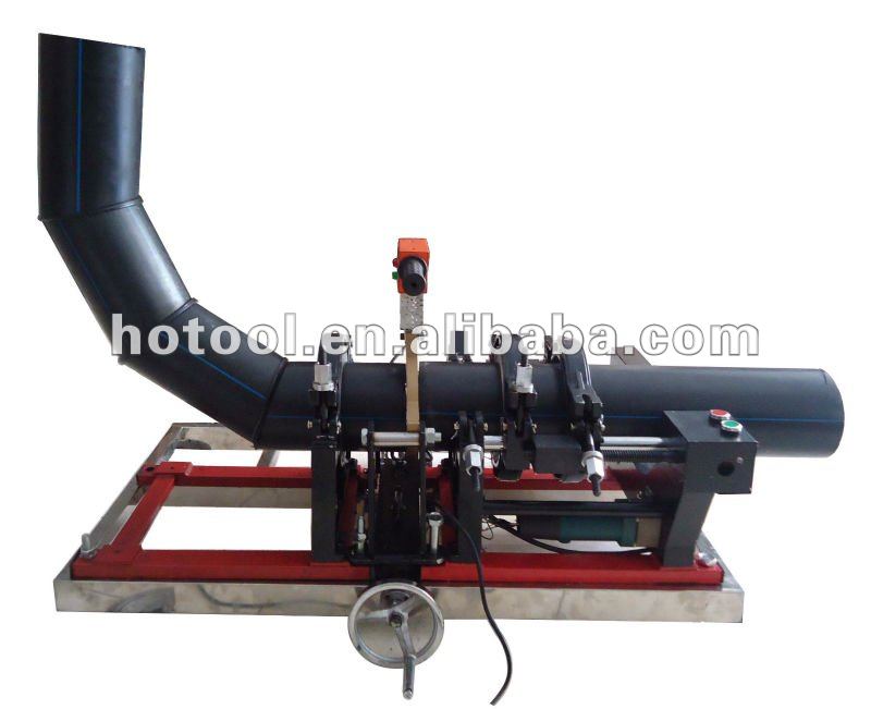 hdpe pipe welding machine, 200mm, pe pipe angle welding machine, butt welding