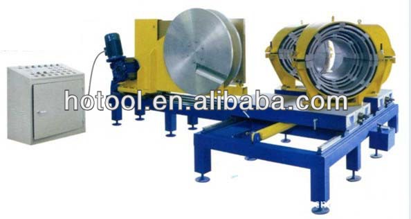 hdpe pipe welding machine, 630mm, multi angle welding machine, butt welding