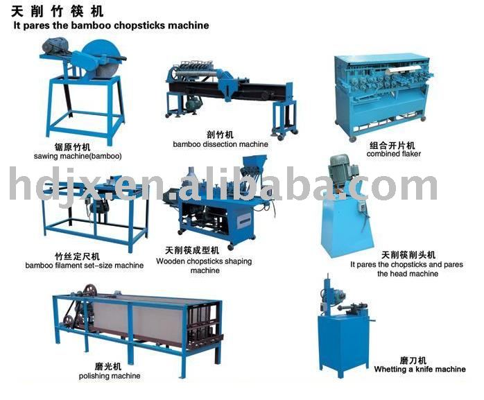 head paring bamboo chopstick making machine