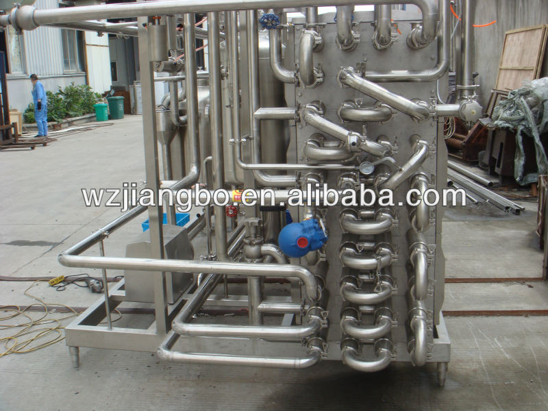 heat exchanger milk pasteurizer