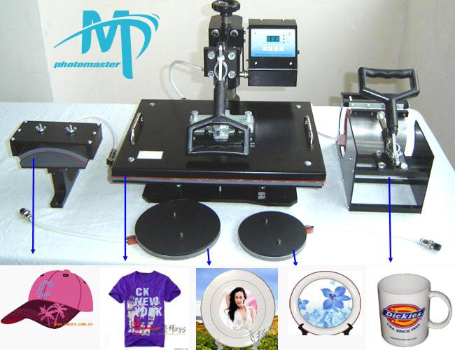 heat press machine 5 in 1 / sublimation machine