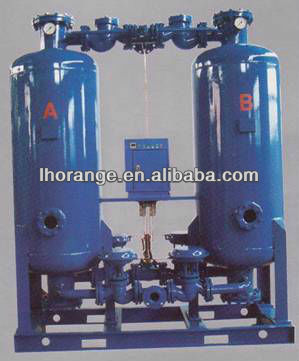 Heat regenerative adsorption dryer