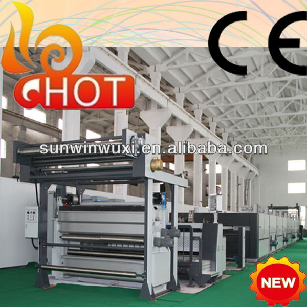 Heat Setting Machine with clips for woven fabric