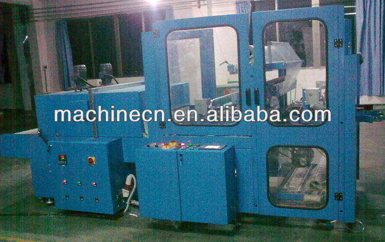 Heat tunnel shrink wrapping machine