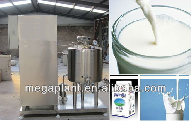 Heat type milk pasteurization machine