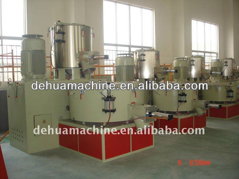 Heating cooling Vertical high speed PVC mixer