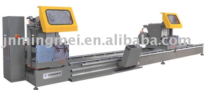 Heavy-duty aluminum digital-control double-head cutting saw