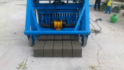 heavy duty concrete block making machine