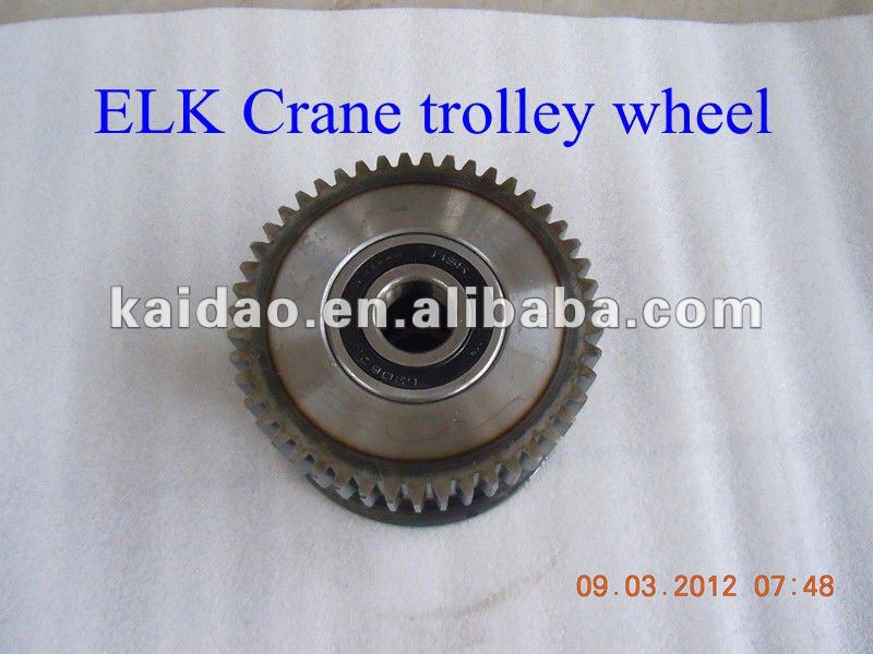 Heavy duty end carriage wheel-spare part of crane