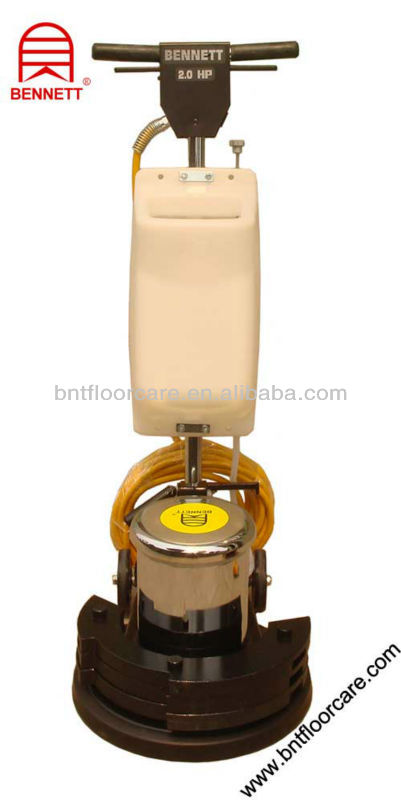 heavy duty floor polisher with single disc