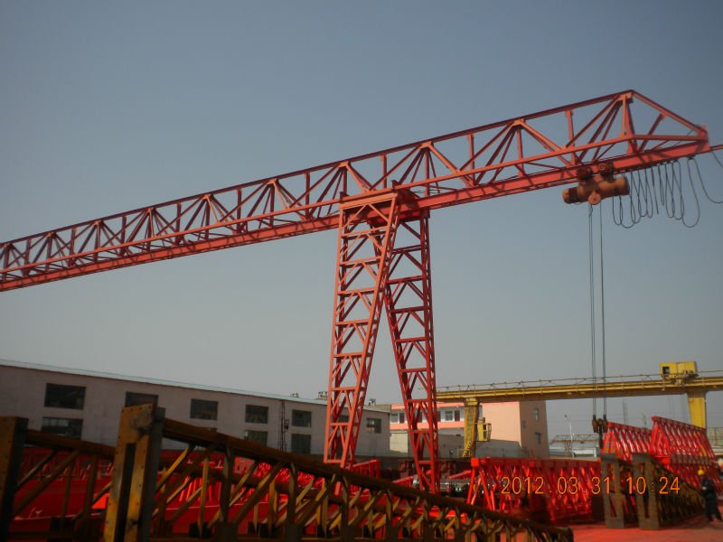 heavy duty gantry crane 20 ton