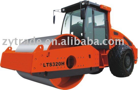 heavy duty hydraulic single drum vibratory road roller