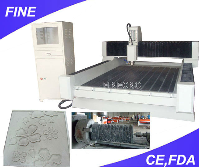 heavy duty marble granite stone cnc router