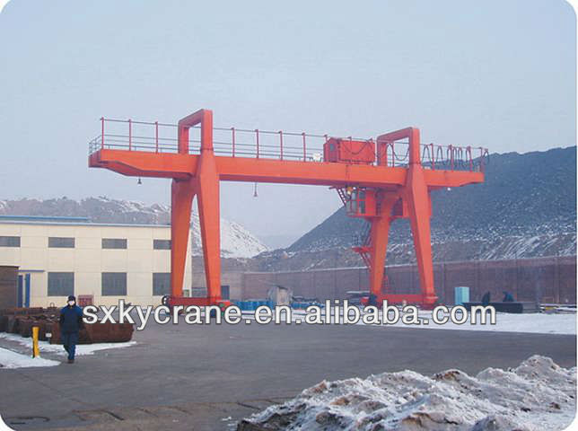 Heavy duty mounted crane;gantry crane 32 ton