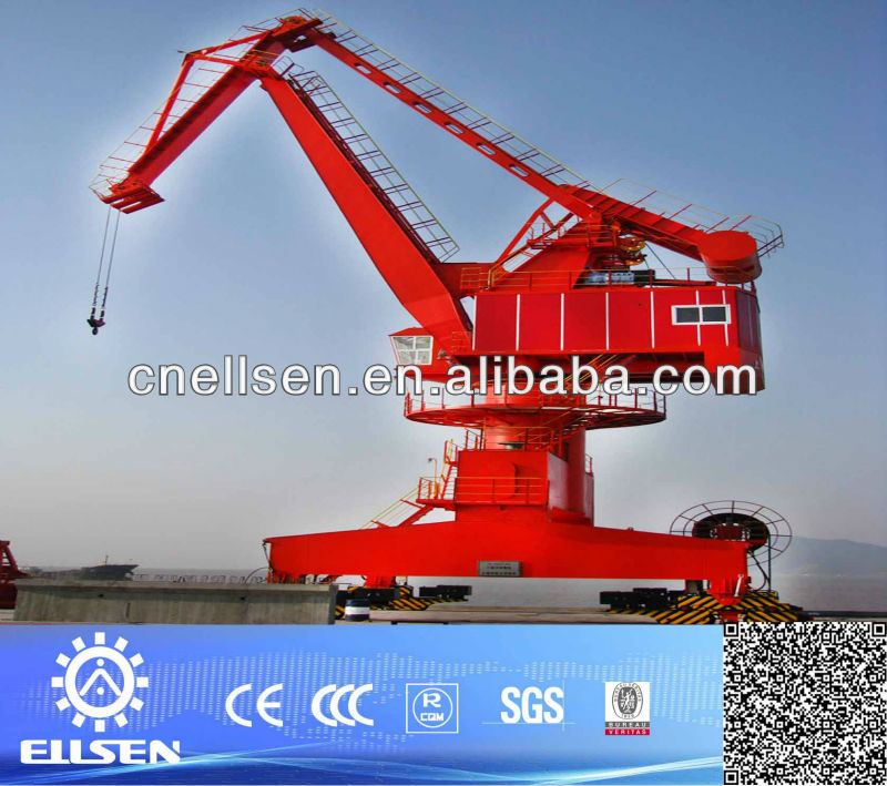 Heavy duty Single arm portal crane,harbour mobile crane