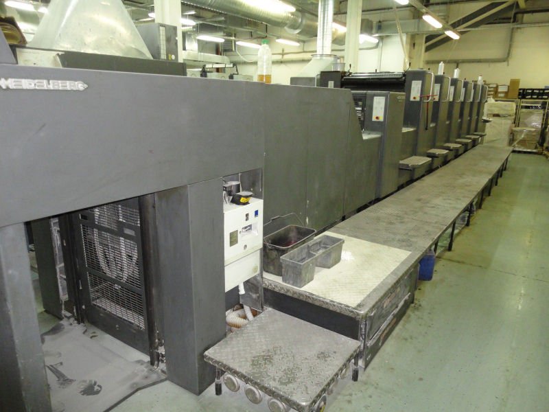 HEIDELBERG SM 74-6+L, 1999, ALCOLOR with recirculation and refrigeration, IR Drier, All washes, Ink Temperature Control