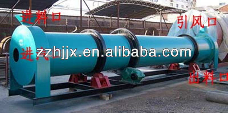 Hengjia excellent quality chicken manure rotating drum dryer