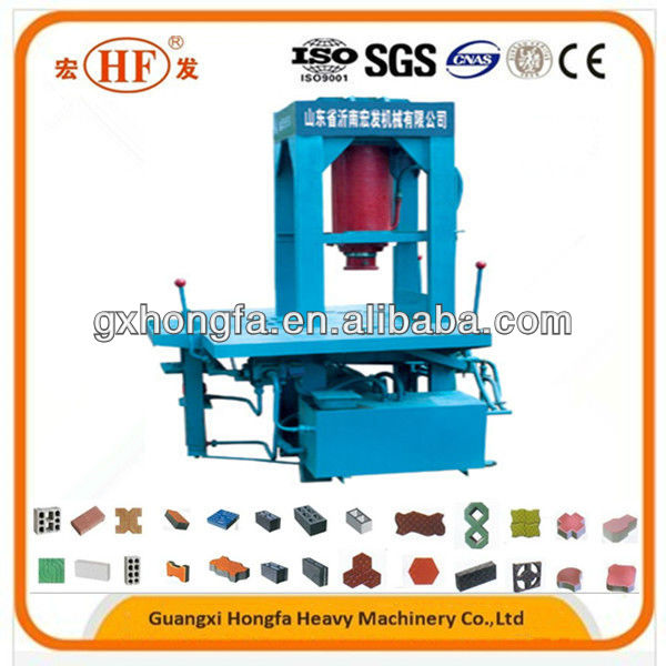 HF-100T paving block making machine, block brick machine in libya