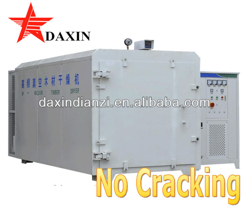 HF high frequency vacuum wood chip drying machine