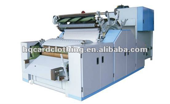 Hi output fiber/ cotton carding machine