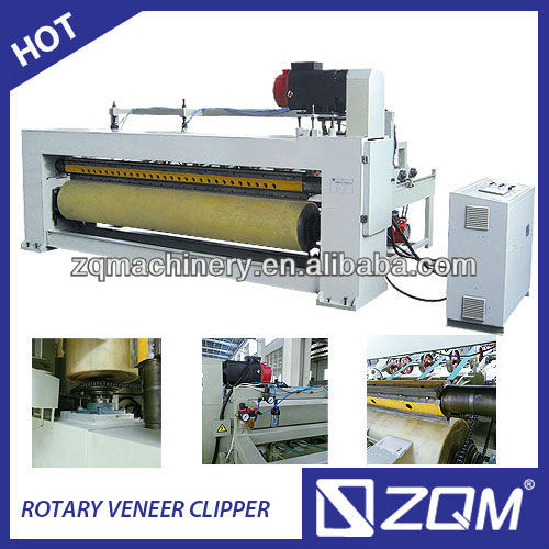 High accuracy veneer shearing machine