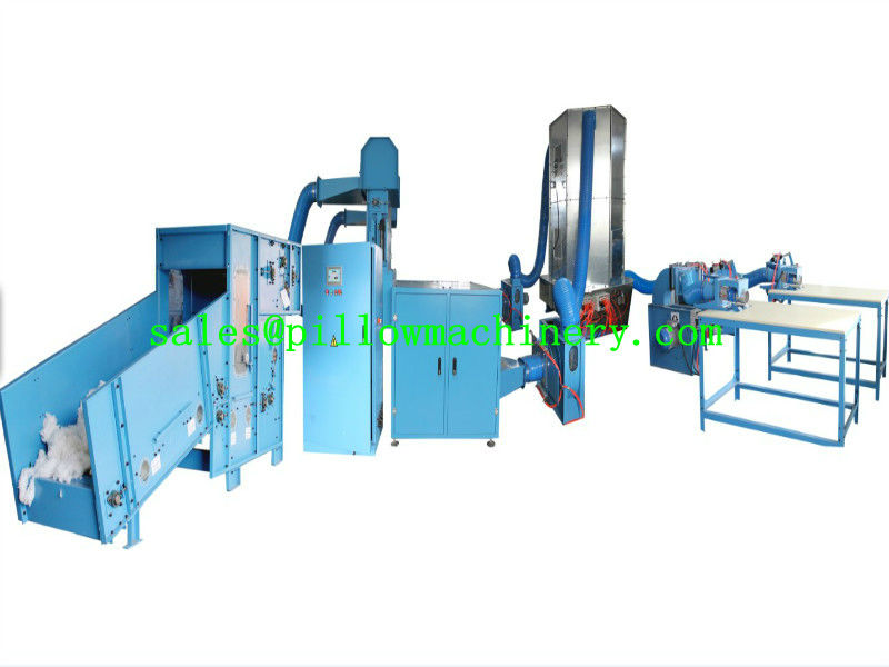 High capacity automatic ball fiber pillow filling machine