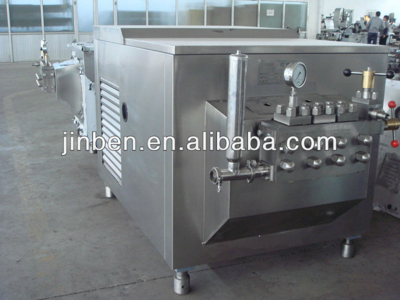 High capacity dairy homogenizer