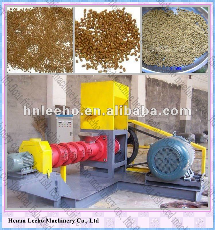 High Capacity Extruder Floating Fish Feed Making Machine 0086 15333820631