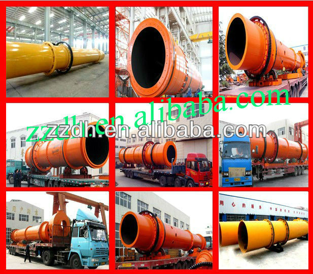 High capacity fowl manure dryer/chicken manure processing equipment