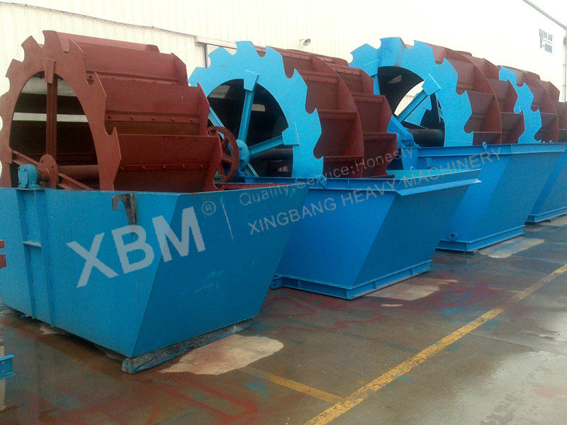 High capacity sand stone washing machine