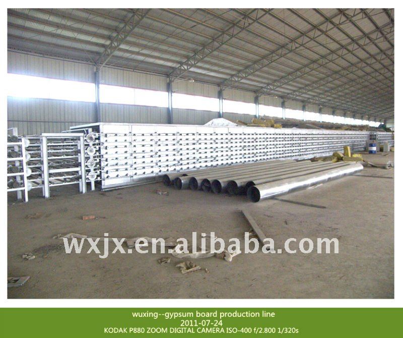 high confrigation --gypsum board plant and machinery with full automatic