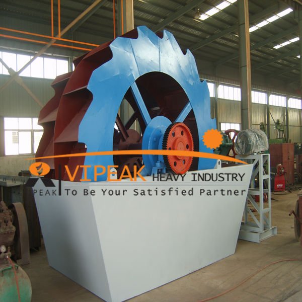 high density of piling up coal washing machine