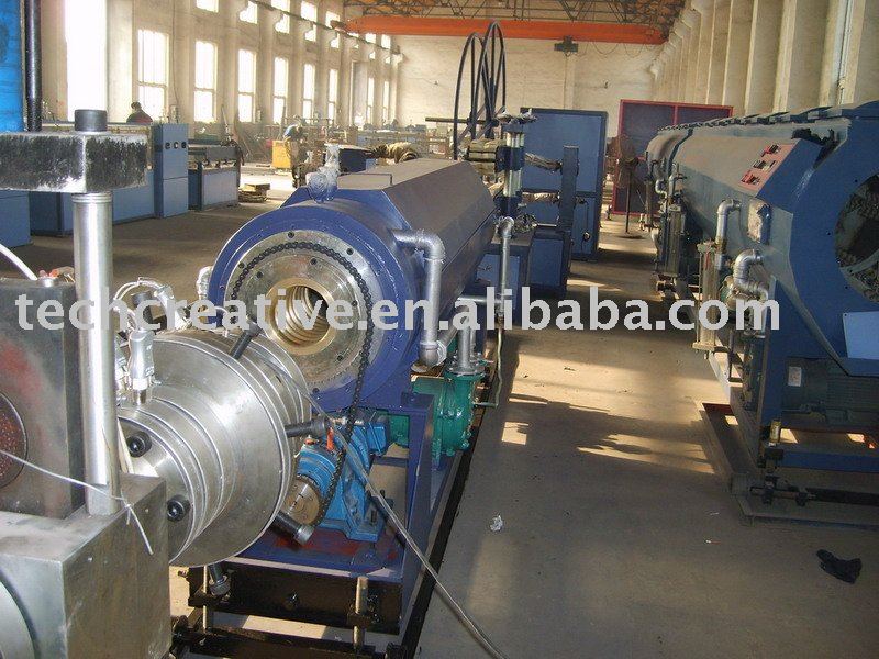 high effective PE Carbon Spiral Reinforcing Pipe Production Line