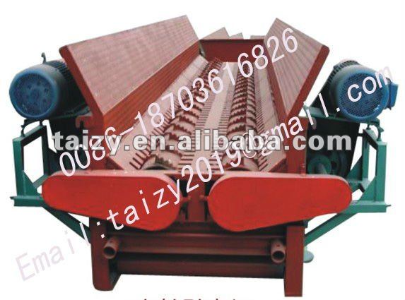 high effective slot wood debarking machine