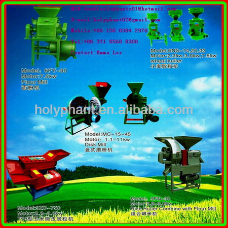 High Efficeincy and Cheaper Price Rice/wheat Mill and Huller