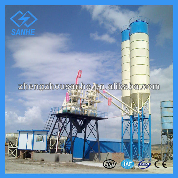 high efficency HZS50 concrete batching plant parts