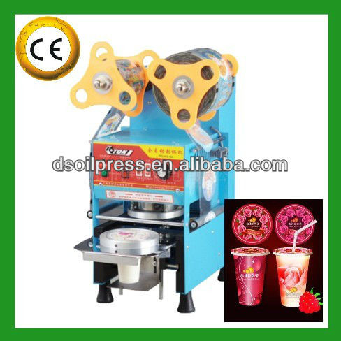 high efficiency bubble tea cup seal machine