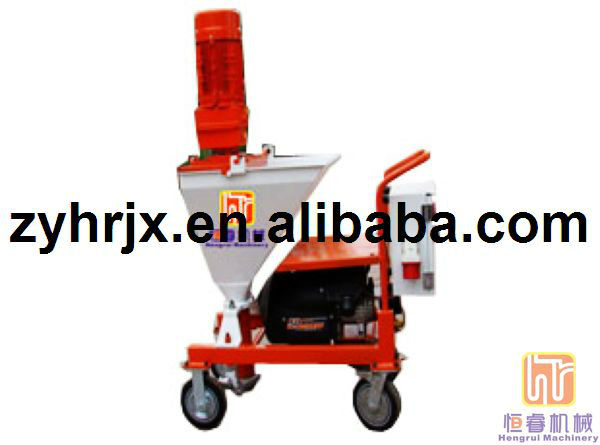 High efficiency cement plastering machine for wall