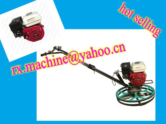 High efficiency concrete gasoline power trowel