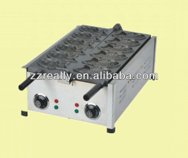 high efficiency fish shape waffle with CE