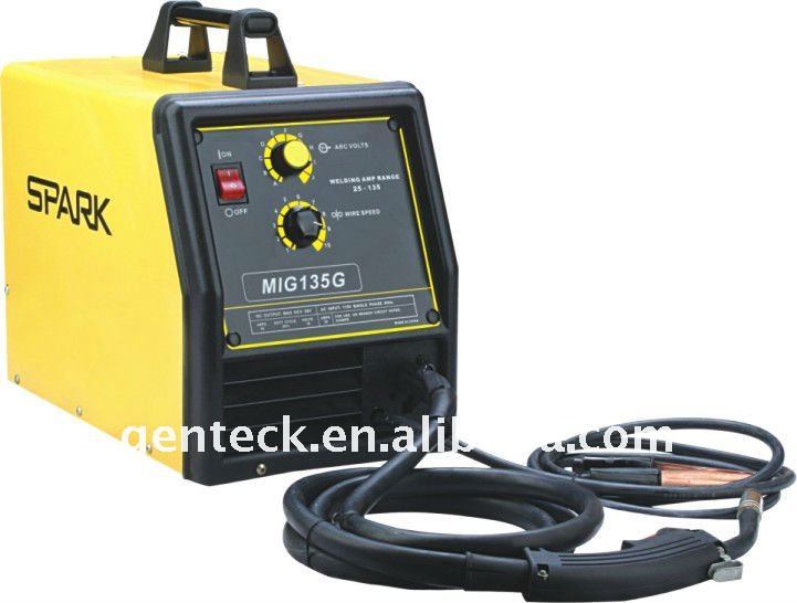 High efficiency Gas no gas mig welding machine