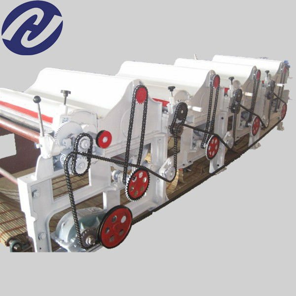 High Efficiency HN400 Four Roller Textile Waste Recycling Machine