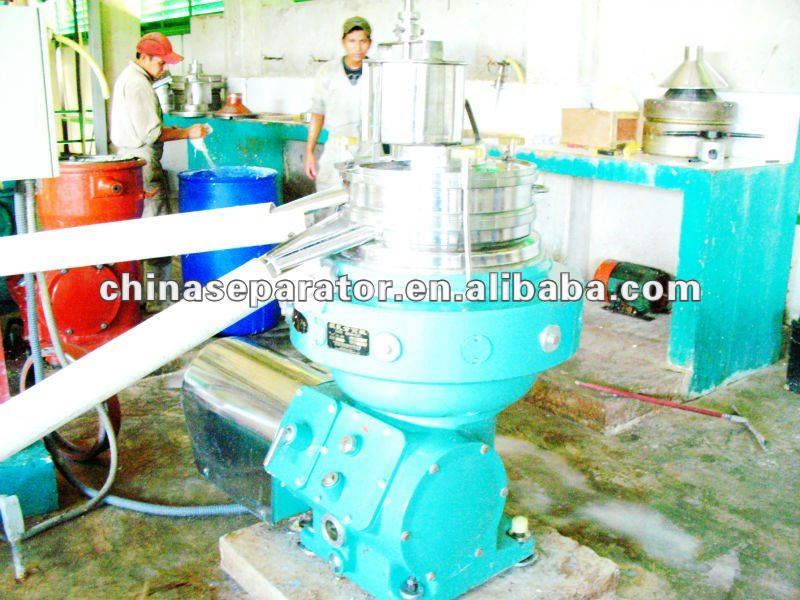 High efficiency latex centrifuge