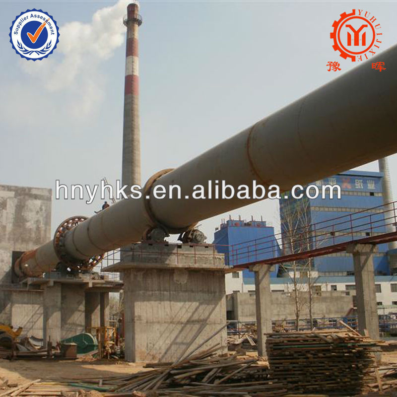 High efficiency lime rotary kiln with ISO certificate