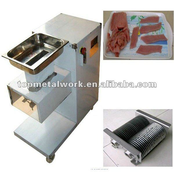 High efficiency meat slicing machine