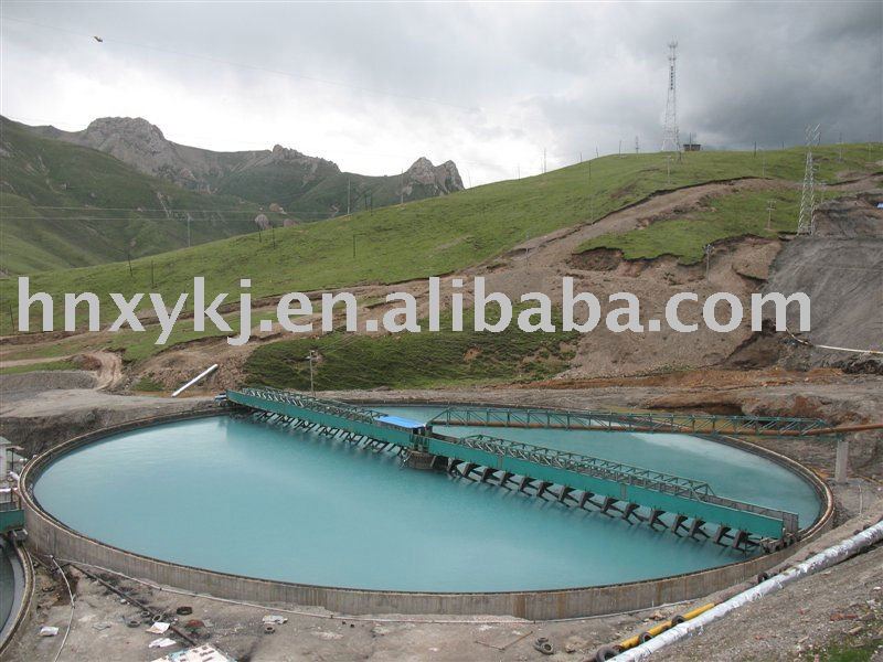 High efficiency mineral thickener in mineral processing