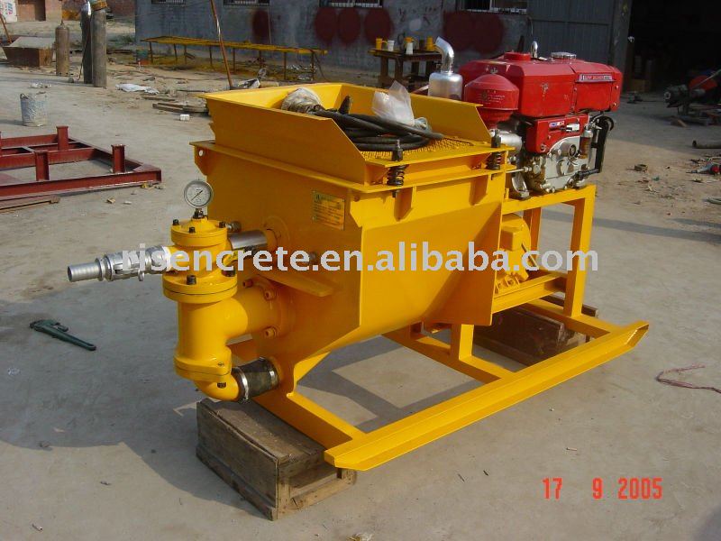 high efficiency mortar pump/conveyance pump/mortar spraying pump/mortar plaster pump